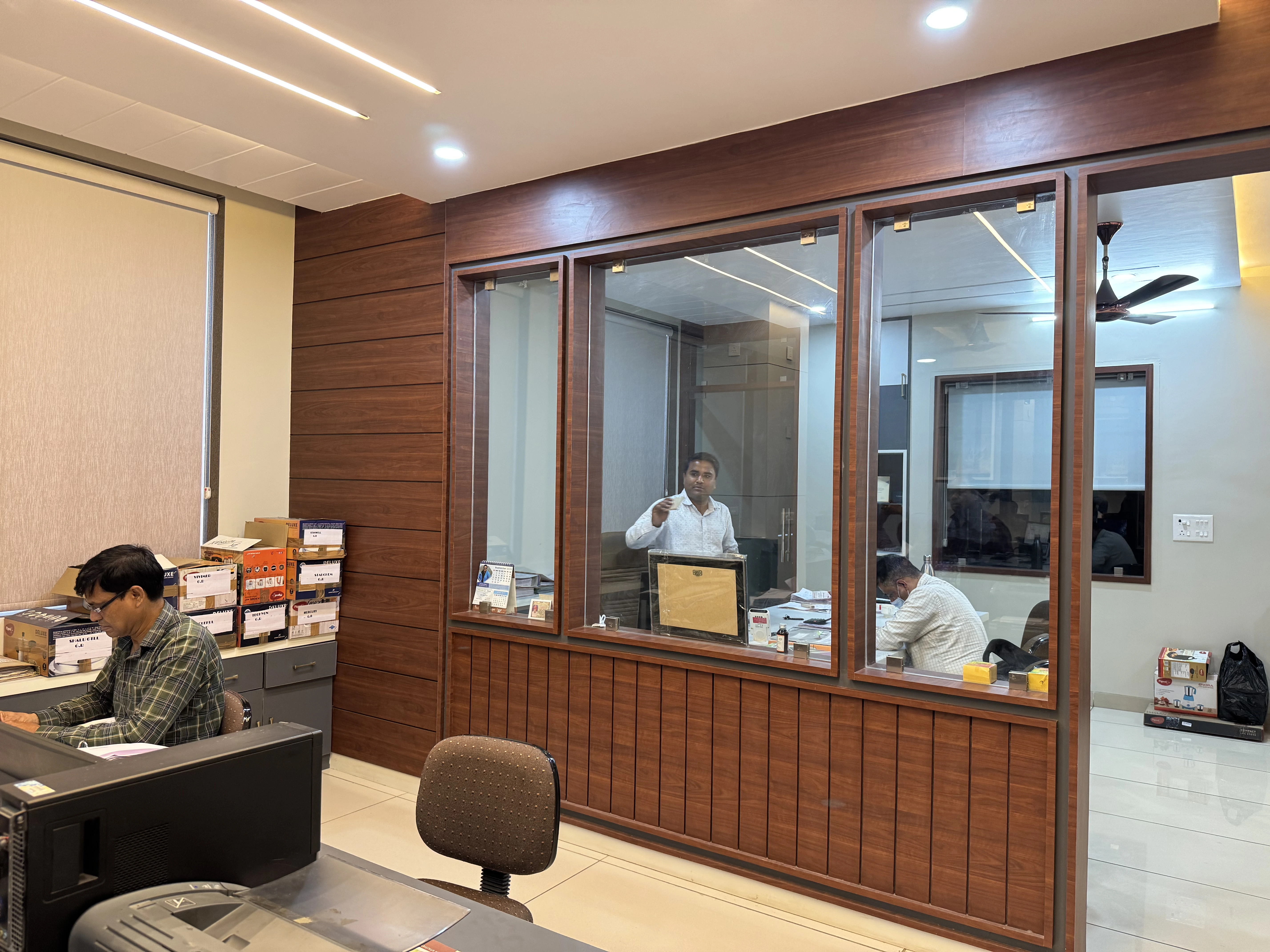 Warehouse Facility Interior View