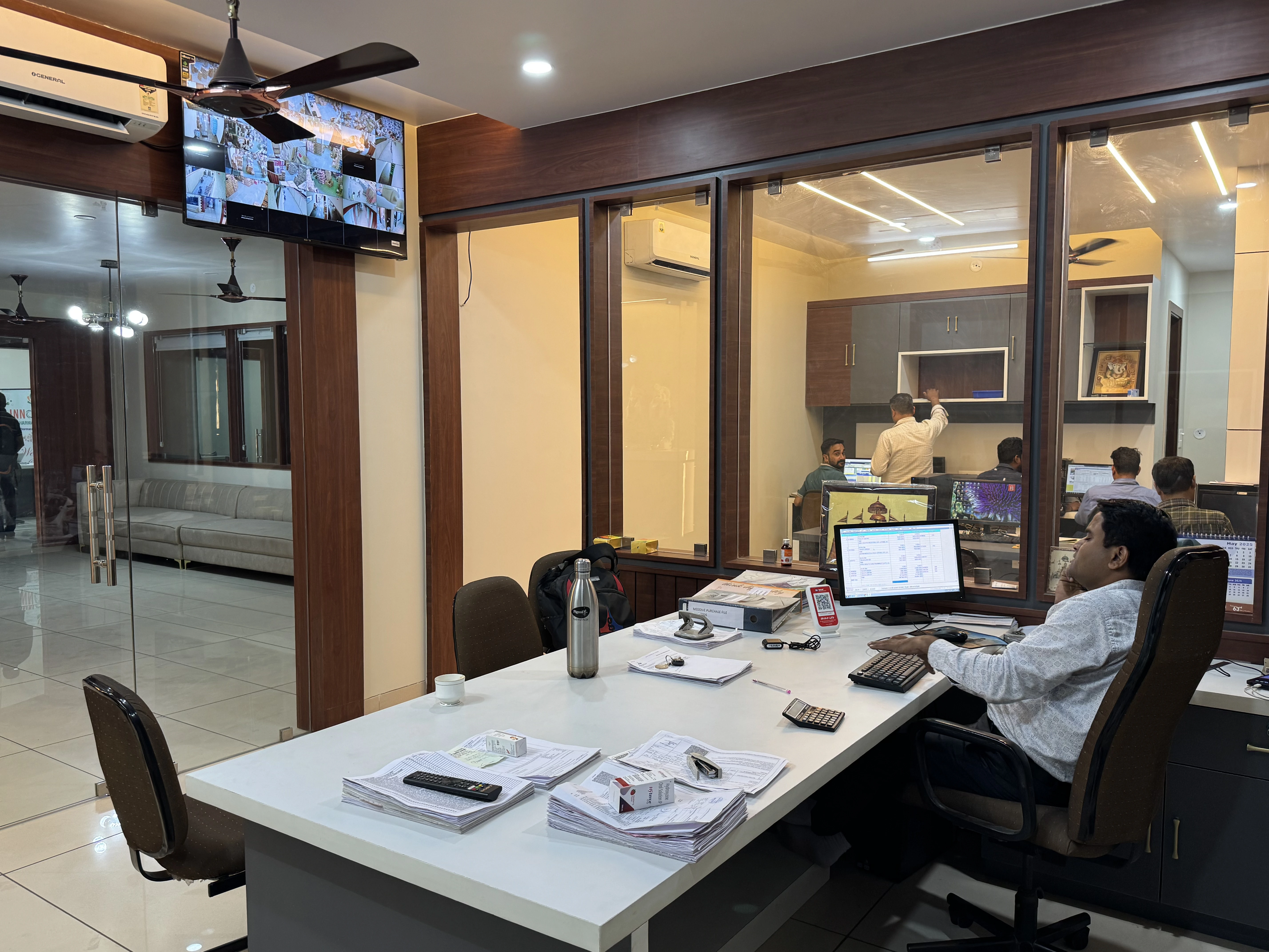 Administrative Office Corridor